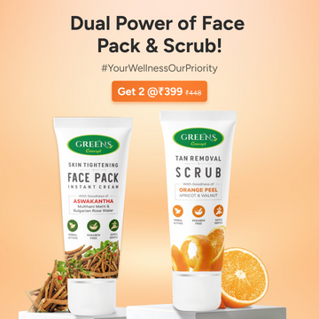 Aswakantha Skin Tightening Face Pack + Tan Removal Scrub (240 ml)