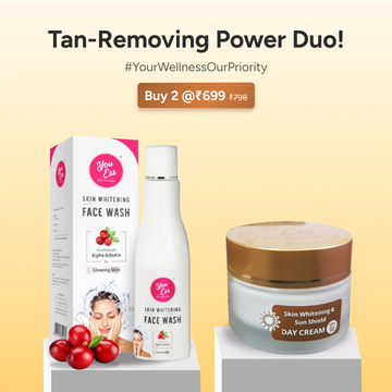 You Ess Skin Whitening Day Cream 50gm + Face Wash 200ml
