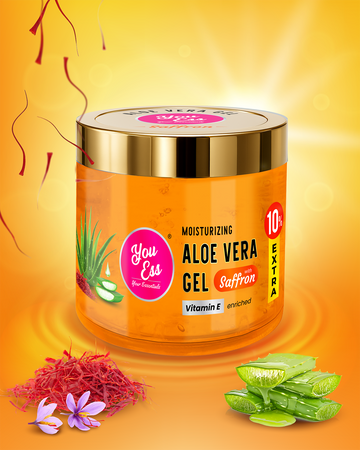 YouEss Aloe Vera Gel with Saffron – 100gm