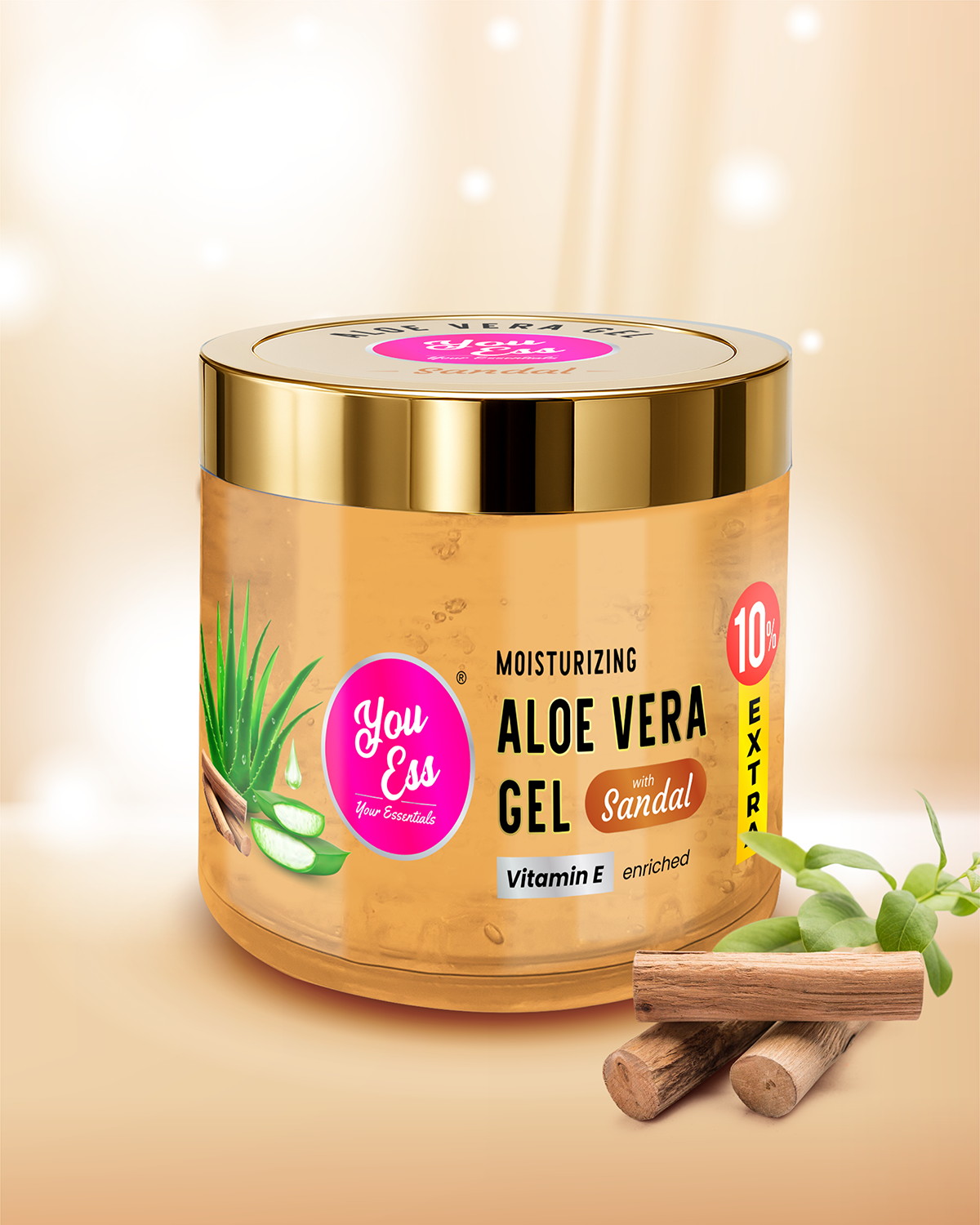 You Ess Aloe Vera Gel with Sandal – 100gm