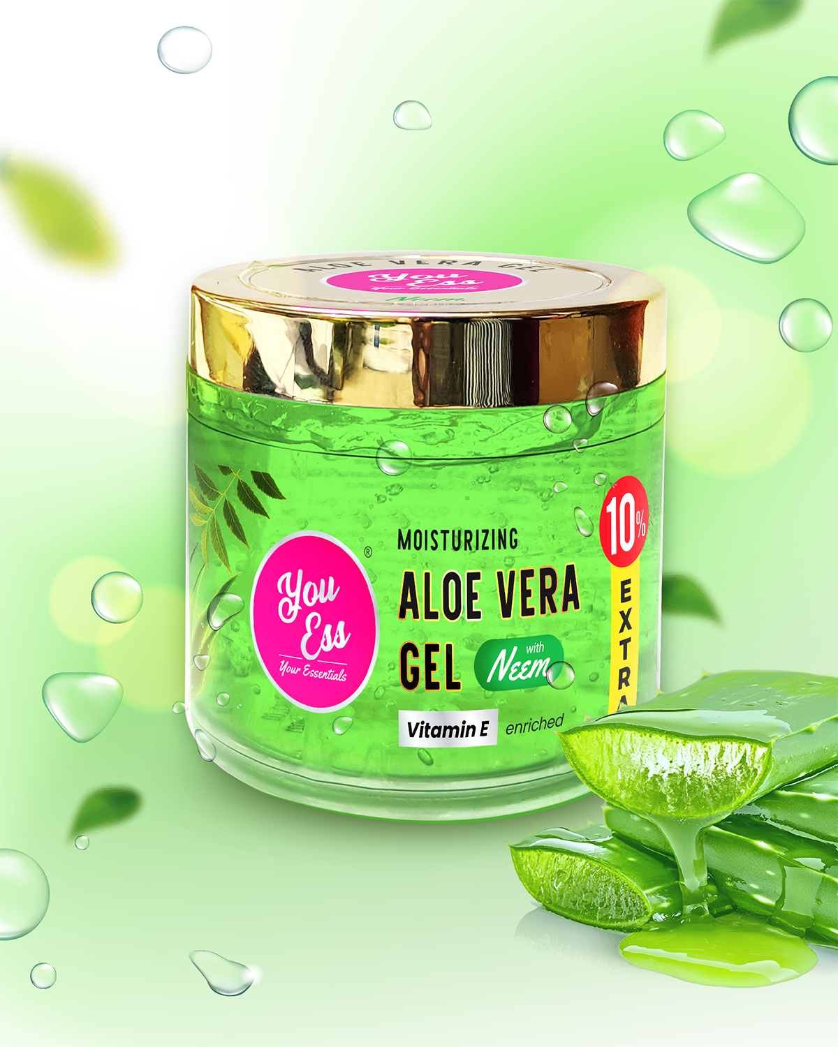 You Ess Premium Aloe Vera Gel with Neem 100gm