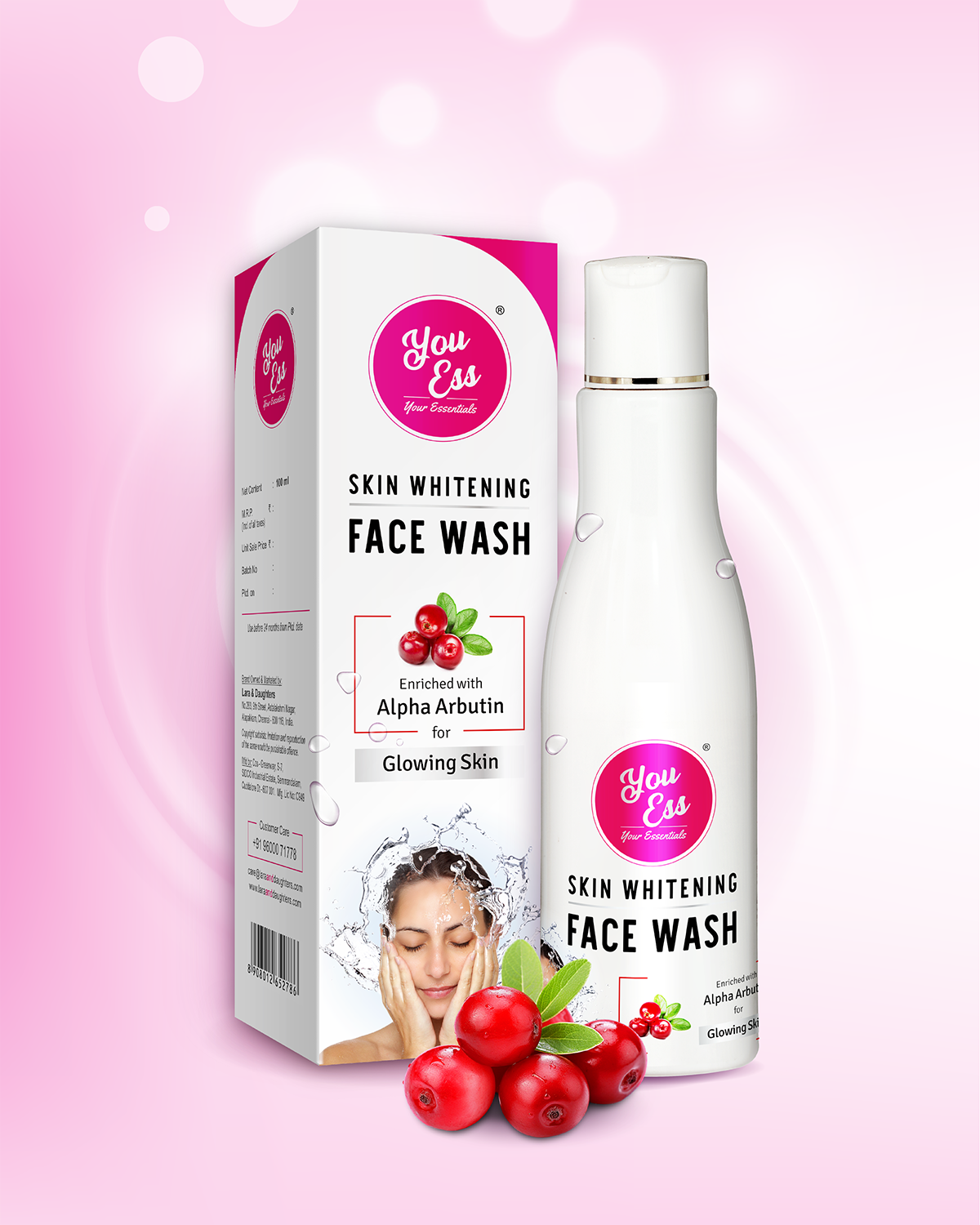 You Ess Skin Whitening Face Wash 200ml