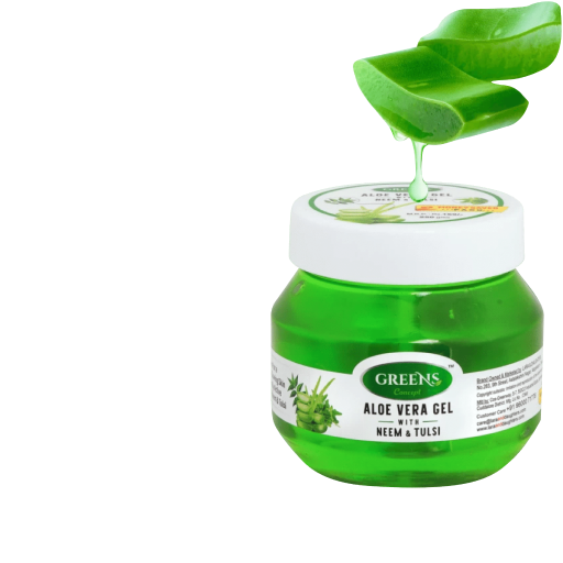 GC AloeVera Gel With Neem & Tulsi